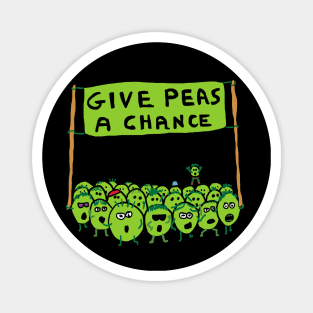 Give Peas A Chance Magnet